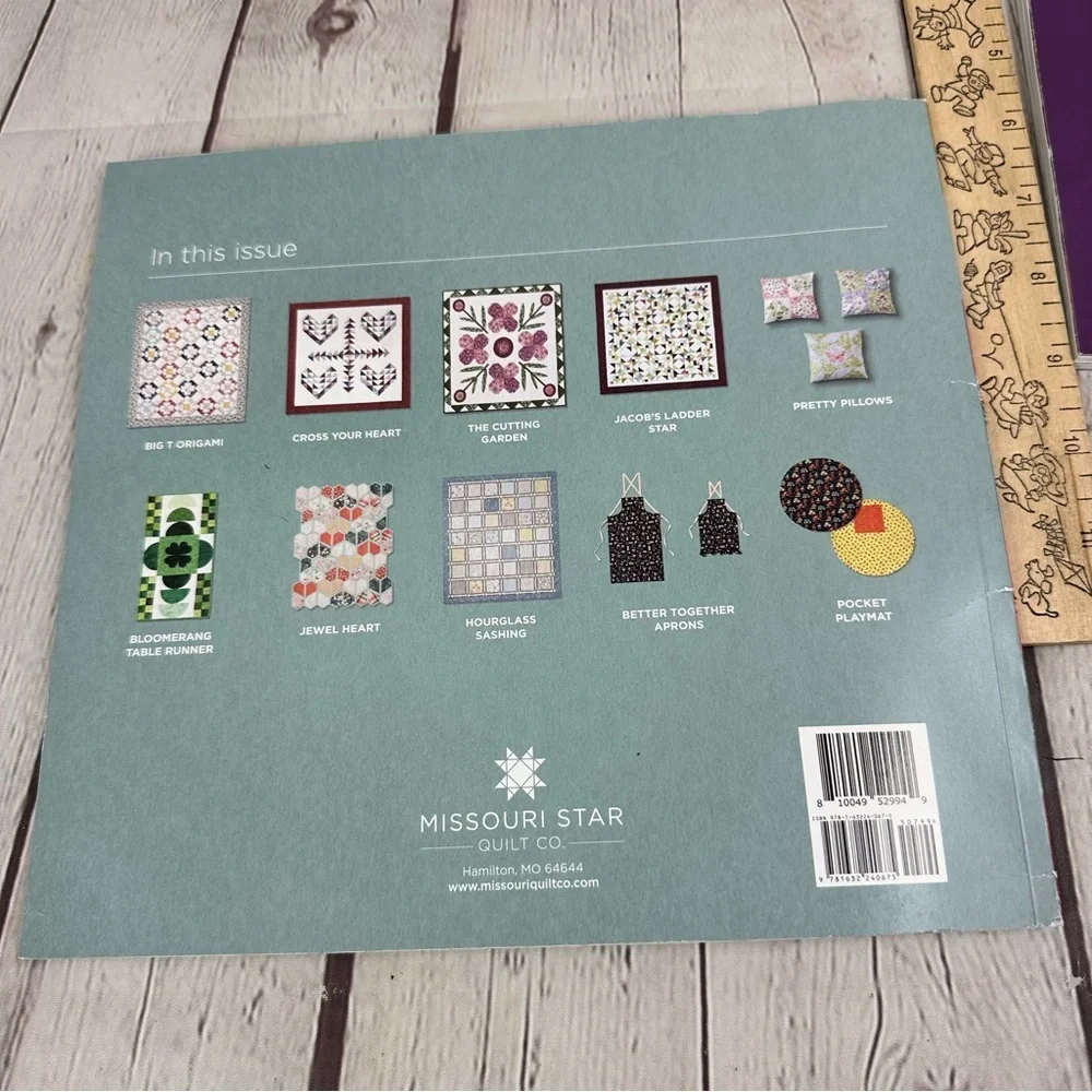 23-24 Missouri Star BLOCK Quilt Idea Books - Set of 3 handmade cottagecore